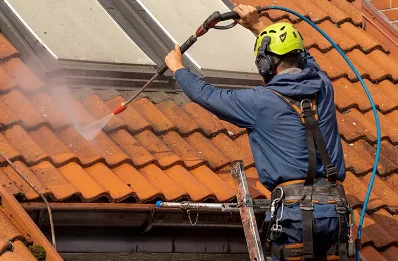 Démoussage et hydrofuge de toiture à Andelu